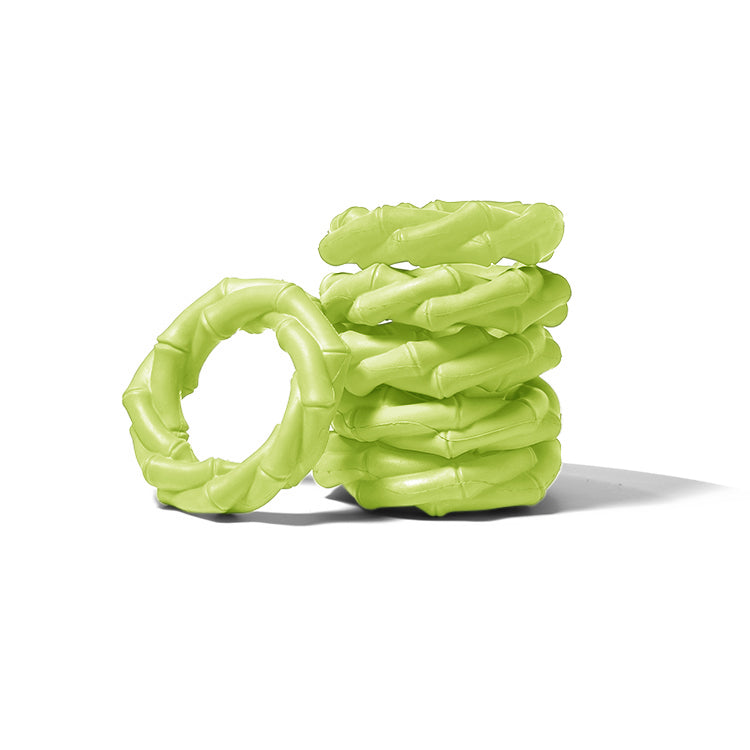 Interactive Retrieval Dog Toy Ring - Natural Rubber